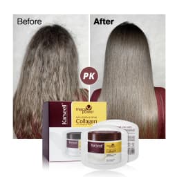 Karseell 24 Packs/Box Collagen Hair Mask Essence Collagen Hair Treatment Deep Repair Conditioning Argan Oil for Dry Damaged Hair