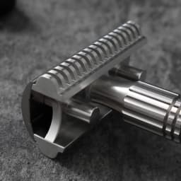 YAQI Raw Color Version Bohemia 316 Stainless Steel Adjustable Baseplate Men Safety Razor