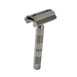 YAQI Raw Color Version Bohemia 316 Stainless Steel Adjustable Baseplate Men Safety Razor