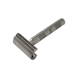 YAQI Raw Color Version Bohemia 316 Stainless Steel Adjustable Baseplate Men Safety Razor