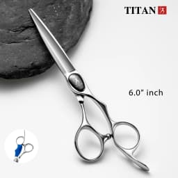 Titan Professional Hair Scissors Barber Tool for Men's Grooming And Haircutting 5.5,6.0 Shears Scissors