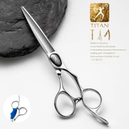 Titan Professional Hair Scissors Barber Tool for Men's Grooming And Haircutting 5.5,6.0 Shears Scissors