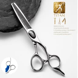 Titan Professional Hair Scissors Barber Tool for Men's Grooming And Haircutting 5.5,6.0 Shears Scissors