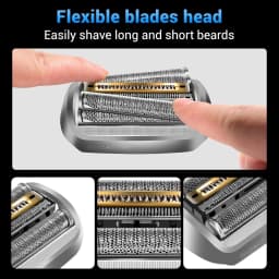 Electric Series 9 Pro 94M Replacement Head Shaving for Braun 94M Razor 9030S 9040S 9050CC 9070CC 9040s9 Electric Razors (1 Pack)