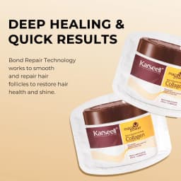 Karseell 24 Packs/Box Collagen Hair Treatment Deep Repair Conditioning Argan Oil Collagen Hair Mask Essence for Dry Damaged Hair