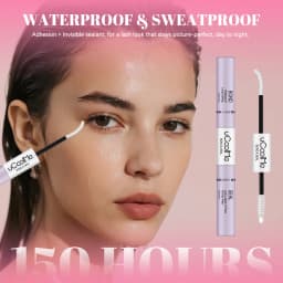 uCoolMe Venus Natural Cluster Lashes DIY False Eyelash Extensions Naturally Born Lash Look Long-lasting Waterproof Makeup Tools
