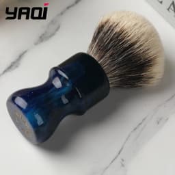 2026 Flash Sale!YAQI 24MM Mysterious Space Color Handle Two Band Hair Knot Men Shaving Brushes