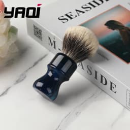 2026 Flash Sale!YAQI 24MM Mysterious Space Color Handle Two Band Hair Knot Men Shaving Brushes