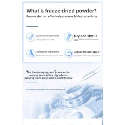 Glutathione Freeze-Dried Powder Skin Care Serum Brightening Hydrating Rejuvenating Facial Care 5pairs