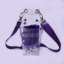Transparent Hairdressing Scissors Bag 7Holes Salon Holster Pouch Holder Storage Hairdressing Styling Tools Messenger Bag