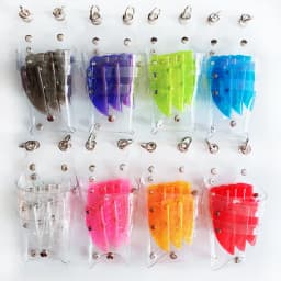 Transparent Hairdressing Scissors Bag 7Holes Salon Holster Pouch Holder Storage Hairdressing Styling Tools Messenger Bag