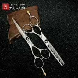 Professional Baber Cut Left Handle Hair Scissors