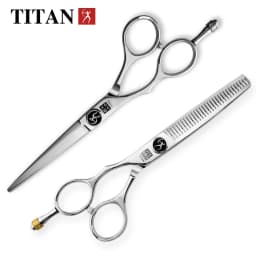 Professional Baber Cut Left Handle Hair Scissors