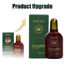 ZHANGGUANG 101B Anti Hair Loss HAIR TONIC 2*120 ml (101M) Chinese Medicine Therapy Hair Growth Treatment Essence 100% Original