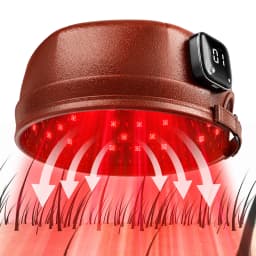 Wireless Hair Growth Laser Cap 120 Diodes 850nm 660nm Anti Hair Loss Stress Relief Infrared Light Relaxation Therapy 4 Levels