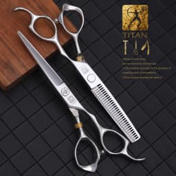 TITAN Barber Shears Salon Scissors Barber Hair Cutting 440C Hairdressing Sets Scissors Ножницы Парикмахерские