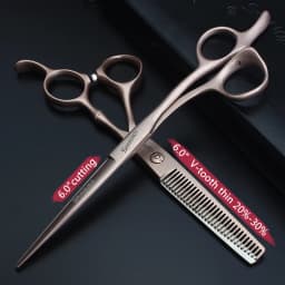 SHARONDS 5.5" 6" 6.5 Inch Hairdressing Scissors Light Weight 440C Japanese Steel Professional Barber Scissors Hairdressers Shear