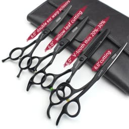 SHARONDS 5.5" 6" 6.5 Inch Hairdressing Scissors Light Weight 440C Japanese Steel Professional Barber Scissors Hairdressers Shear