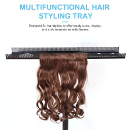 Barber Adjustable Braiding Stylists Hair Rack Hair Racks Double Sided Standing Hair Stand Extension Holder Braiders Makeup Tools