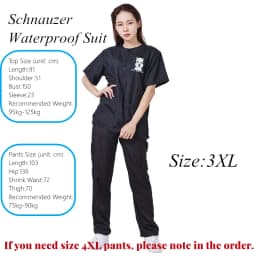 S/M/L/XL/3XL Pet Groomer Waterproof Uniform Suit Cut Pet Hair Breathable Soft Pet Beautician Overalls Set Pro Groomer Robe G0708