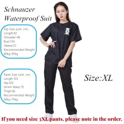 S/M/L/XL/3XL Pet Groomer Waterproof Uniform Suit Cut Pet Hair Breathable Soft Pet Beautician Overalls Set Pro Groomer Robe G0708