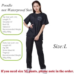 S/M/L/XL/3XL Pet Groomer Waterproof Uniform Suit Cut Pet Hair Breathable Soft Pet Beautician Overalls Set Pro Groomer Robe G0708