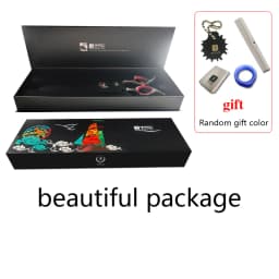 Titan high quality sus440c japan steel thinning 7inch barber tools shears pet dog cat grooming curved scissors