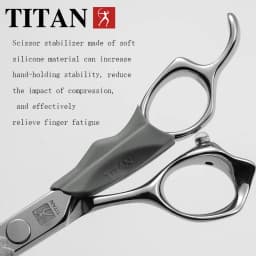 Titan Professional Hair Scissors Thinning Cutting Barber Hair Shears Scissor Hairdressing Scissors 5.0/5.5/6.0/6.5inch 440C