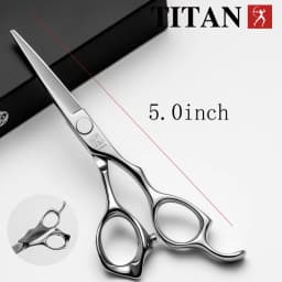 Titan Professional Hair Scissors Thinning Cutting Barber Hair Shears Scissor Hairdressing Scissors 5.0/5.5/6.0/6.5inch 440C