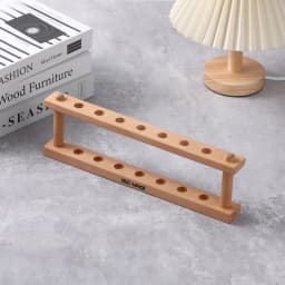 YAQi  Toshevet Beech  Wood Razor Stand For Safety Razors