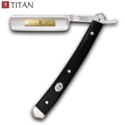 Titan Straight Razor Wooden Handle Hand Made Stainless Steel Blade Sharping Shaving