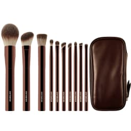 Hourglass Cruelty Free Makeup Brush-2024 New 10 Brushes Set Blusher Powder Eyeshadow Foundation Brush Luxury Vegan Makeup Tools