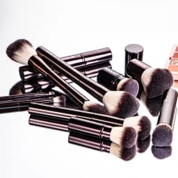 Hourglass Cruelty Free Makeup Brush-2024 New 10 Brushes Set Blusher Powder Eyeshadow Foundation Brush Luxury Vegan Makeup Tools