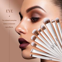 Jessup Makeup Brushes 4-14pcs Make up Brush set Highend Makeup Gift Set For Women with Sponge Makeup,Brush Cleaner,Towel T333