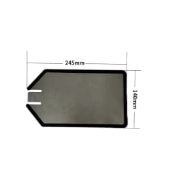 Neutral Electrode /Reusable Patient Plate for Diathermy Electrocautery Unit ESU with Cotton Cover