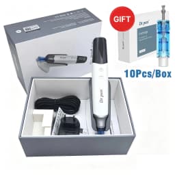 New Arrival Dr.pen M9 intelligent adjustment Microneedling Pen with 2pcs 18pin and 10pcs needles as a gift needles length 0.25mm