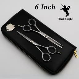 5.5/6 Inch Professional Hairdressing Scissors Set Cutting+Thinning Barber Shears High Quality Personality 35/38 Teeth