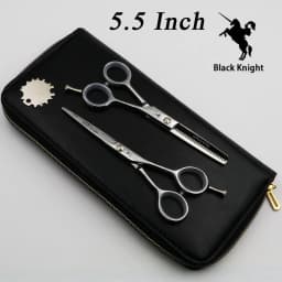 5.5/6 Inch Professional Hairdressing Scissors Set Cutting+Thinning Barber Shears High Quality Personality 35/38 Teeth