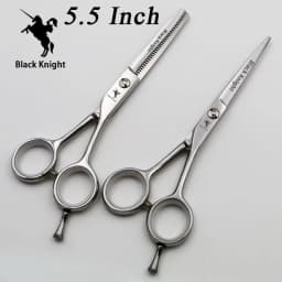 5.5/6 Inch Professional Hairdressing Scissors Set Cutting+Thinning Barber Shears High Quality Personality 35/38 Teeth