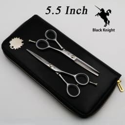 5.5/6 Inch Professional Hairdressing Scissors Set Cutting+Thinning Barber Shears High Quality Personality 35/38 Teeth