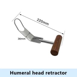 Fukuda type retractor Humeral head retractor Stainless Steel Bone retractor pet tool 1pc Orthopedic Instrument