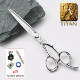 TITAN Hair Cutting Scissors Hairdressing Scissors Professional Barber Scissors Salon Tool ATS314 Steel