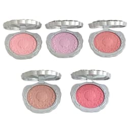Flower Knows Bunny Shells Collection Makeup Set Eyeshadow Palette Blush Lip Gloss Makeup Bag Matte Glow Shimmer Eye Shadow Kit
