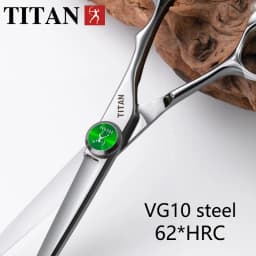 TITAN Professional Hairdressing Scissors Barber Cutting Hair Tool VG10 Steel 5.5,6.0,6.5 Inch Salon Cut Tools