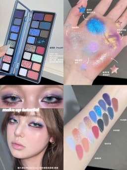 Cheeryep New Spring/Summer 16 Color Eyeshadow Plate Glitter Chamelon Matte Pearlescent Flash Plate Qian Yan Cowherd Sequins