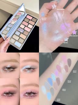 Cheeryep New Spring/Summer 16 Color Eyeshadow Plate Glitter Chamelon Matte Pearlescent Flash Plate Qian Yan Cowherd Sequins