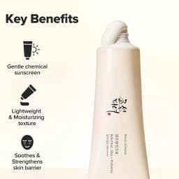 Beauty of Joseon Relief Sun : Rice+Probiotics SPF50+ PA++++ 50ml,Lightweight & Fast-Absorbing,Korean Skincare,Korean Makeup