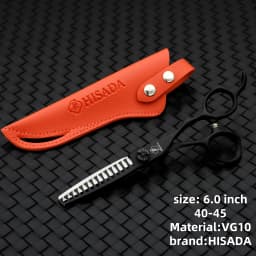HISADA Hairdressing Scissors 6.2 6.7 7.0 Inch Hair Scissors VG10 Steel High-end Barber Scissors Advanced Hairdressing Scissors