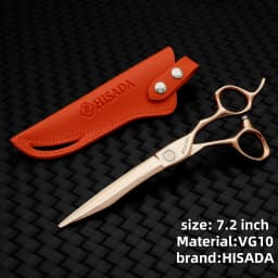 HISADA Hairdressing Scissors 6.2 6.7 7.0 Inch Hair Scissors VG10 Steel High-end Barber Scissors Advanced Hairdressing Scissors