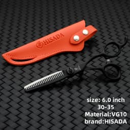 HISADA Hairdressing Scissors 6.2 6.7 7.0 Inch Hair Scissors VG10 Steel High-end Barber Scissors Advanced Hairdressing Scissors